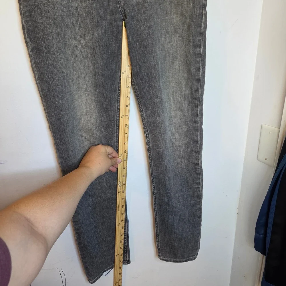 Banana Republic Mens Slim Fit Gray Denim Jeans 30x30 Stretch Cotton Blend